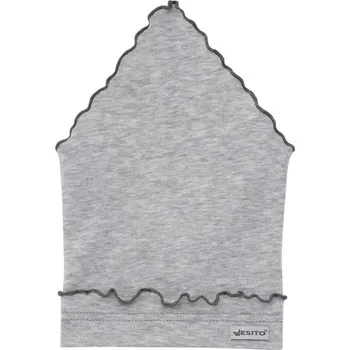 Šátek ESITO Dívčí šátek jednobarevný - 42 melír šedý