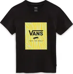 vans Dětské triko girls zoo box tee black