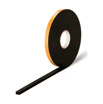 Lepicí páska TN563 PVC páska (9 x 6 mm / černá / 10 m / jednostranně lepicí / 10m)