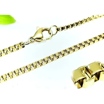 Řetízek Řetízek chirurgická ocel zlatá Unisex 19934