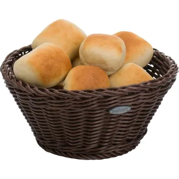 Úložný box Westmark Kulatý košík COOLORISTA 18 x 10 cm, hnědá