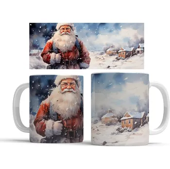 Hrnek Santa Claus - Červená