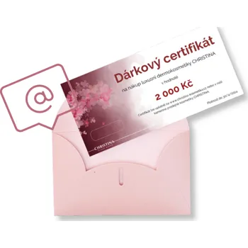 Dárkový potravinový koš Christina Cosmeceuticals Elektronický dárkový certifikát 2000Kč