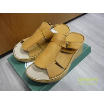 Dámské sandále ORTO plus s.r.o. Dámské kožené pantofle nazouváky ORTO 3056/N Velikost: 37