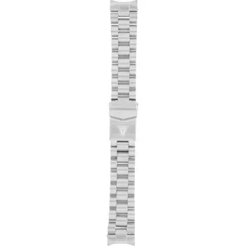 Řemínek na hodinky Ocelový náramek Junkers pro modely Flieger 953 a 958 - 22 mm + 5 let záruka a dárek ZDARMA