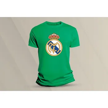 Dětské bavlněné tričko Real Madrid. velikost 128 (7-8 let) Zelená