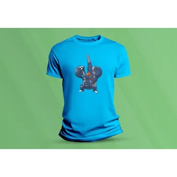 Chlapecké tričko Dětské bavlněné tričko Pokémon Heracross. velikost 104 Azurová