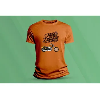 Chlapecké tričko Tričko pro děti Harley-Davidson 4 velikost 104 (3-4 roky) Oranžová