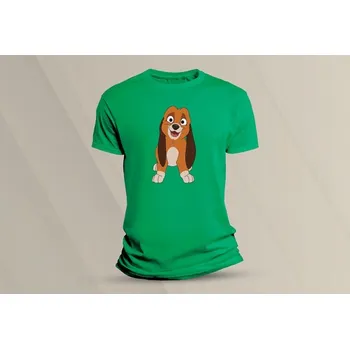 Chlapecké tričko Dětské bavlněné tričko Copper. velikost 140 Zelená