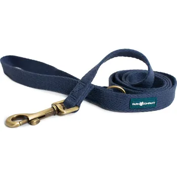 Vodítko pro psa Farm Company ekologicky šetrné vodítko pro psy ze sojových vláken L/XL 2,5cm/120cm námořnická modrá