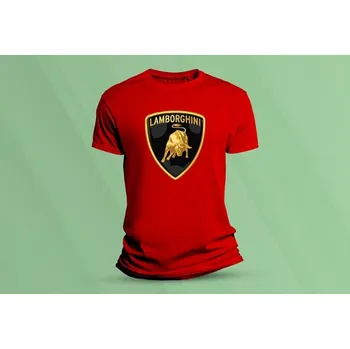 Tričko pro děti Lamborghini Červená velikost 128 (7-8 let)