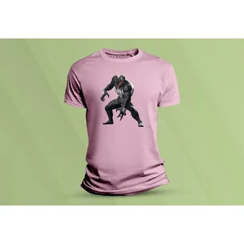 Chlapecké oblečení Dětské bavlněné tričko Venom. Růžová velikost 128