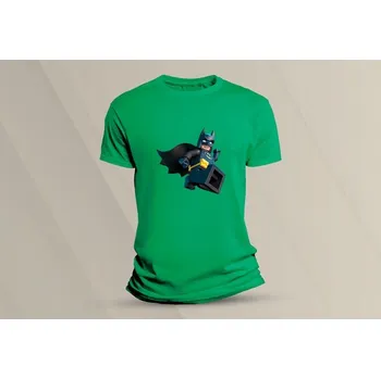 Dětské bavlněné tričko Lego Batman. velikost 152 (12-13 let) Zelená