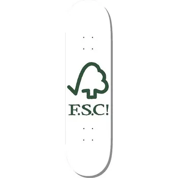 Příslušenství pro skateboard Deska F.S.C. Forest Logo White 7.88 -