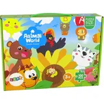 Mamido Puzzle pro děti Svět zvířat 100 dílků
