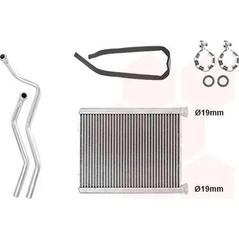 Výměník tepla Výměník tepla, vnitřní vytápění VAN WEZEL 53016702