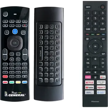 HISENSE ERF3B80H, A21111K, A20510B, A21180E - magický kompatibilní značkový dálkový ovladač General
