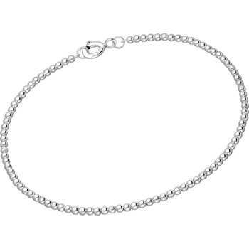 Náramek Stříbrný náramek Ball 2 mm Délka řetízku: 16cm Ag 925/1000