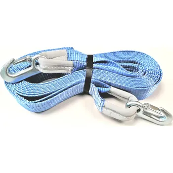 Upínací popruh Vyprošťovací/tažný popruh s karabinou KHF 5t, délka pásu 4m, barva modrá
