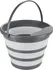 kbelík Wenko Skládací silikonový kbelík 10 l šedý