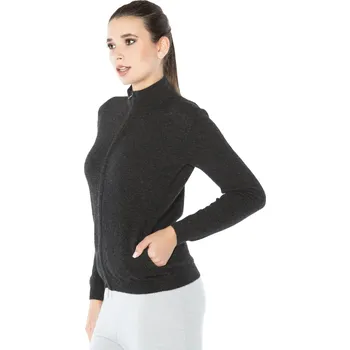 Dámský svetr Duuree.cz Kašmírový Svetr Barbara Barva: Antracit, Velikost: L