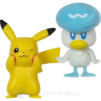 Figurka Pokémon akční figurky Pikachu a Quaxly 5 cm
