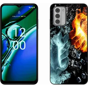 Pouzdro na mobilní telefon Gelový kryt mmCase na Nokia G42 - voda a oheň