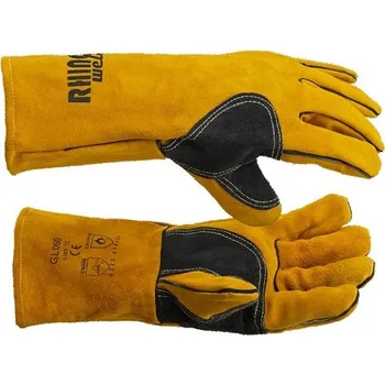Pracovní rukavice Rhinoweld Svářečské rukavice GL060 Gold Finger - vel. 9