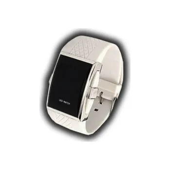 Hodinky LED Time white