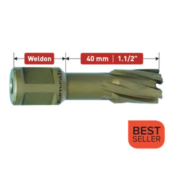 Vrták Karnasch Jádrový vrták do kovu Hard line délka 40 mm (201315) 17