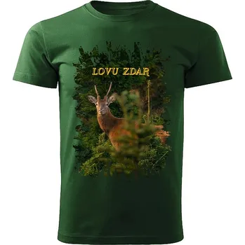 tričko pro myslivce Lovu Zdar srnec II. XXL (Myslivecké tričko)