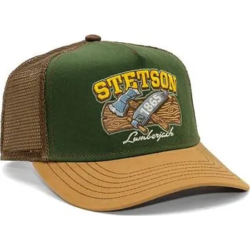 Kšiltovka Dětská kšiltovka Stetson Trucker Cap Lumberjack 7761131-75-54 dětské kšiltovky Youth (54-56 cm)