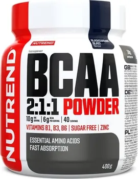 Aminokyselina Nutrend BCAA 2:1:1 Powder 400 g