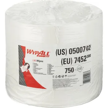 Utěrka Wypall L40 7452 bílá průmyslová role papíru utěrky ve velké roli