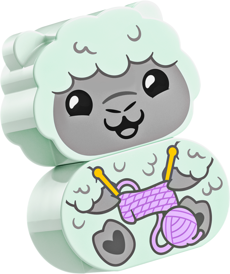 foto Stavebnice LEGO LEGO Duplo 10412 Vláček se zvířátky