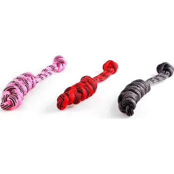 Hračka pro psa Dogtrace pešek HAMER, pletýnka - Červená