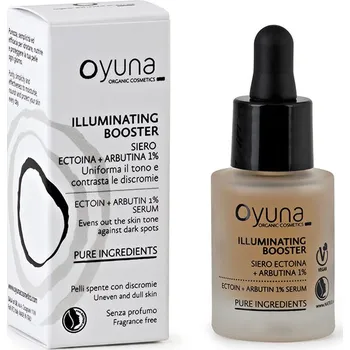 Péče o oční okolí OYUNA Bio posilujicí sérum na obličej s ectoinem a arbutinem 1% 15 ml