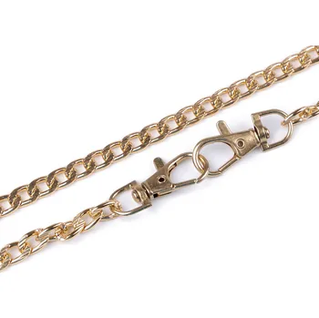 Řetízek na kabelky s reliéfem, s karabinou délka 120 cm