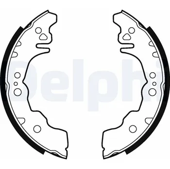 Brzdová čelist Sada brzdových čelistí DELPHI LS2023