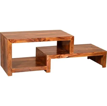 Konferenční stolek AV interiery TV stolek TARA TV 120x45x45 z tvrdého masivu palisandru Odstín palisandru: světle medová