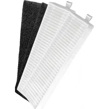 Filtr do robotického vysavače HEPA filtry a pěnové filtry pro ETA Aron 2512, 3512, Tesla Robostar T50, T60 2+2ks