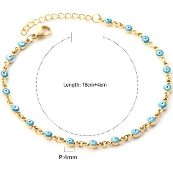 Náramek Luxusní náramek s přívěsky - 297G