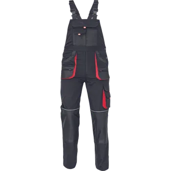 montérky CERVA GROUP Kalhoty CARL lacl FRIDRICH,různé barvy Velikost 46 černá/červená