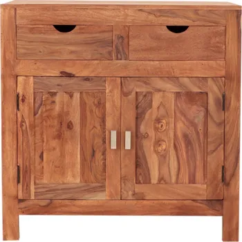 Komoda AV interiery Komoda Amba KMB 90x45x90 z masivu palisandru Odstín palisandru: super natural