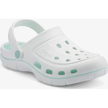 Dámské pantofle COQUI JUMPER White/Lt. mint 42