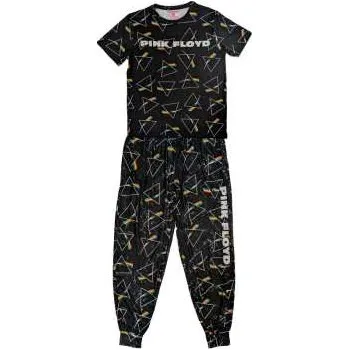 Zahraniční hudba Merch Pink Floyd: Pink Floyd Unisex Pyjamas: Prism Repeat (medium) M