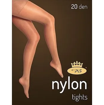 Dámské oblečení BOMA Nylon Tights 20 Den béžové XXXL