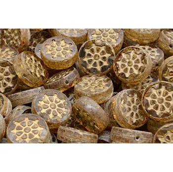 Korálek Ploškované korálky kormidlo 12 mm č. 179