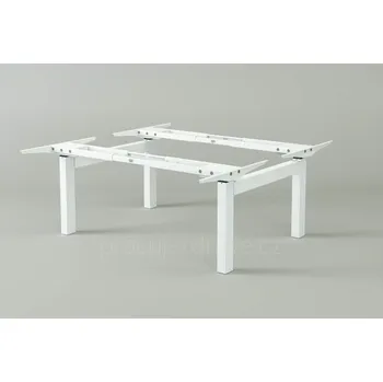 Stolová podnož DeskTherapy BENCH duální výškově nastavitelná podnož Barva podnože: šedá, Rozměry stolové desky: bez stolové desky, Dekor stolové desky: bez stolové desky dvojité pracoviště s motory Bosch