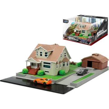 autodráha Jada Fast&Furious BDL-253203081 Nano Scene Toretto House